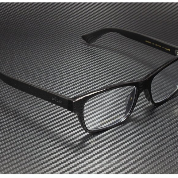 Gucci Round Oval Mens Eyeglasses 55mm Demo Lens - Picture 3 of 5